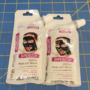 SpaScriptions Superstar Glitter Peel-off Mask 30ml Each